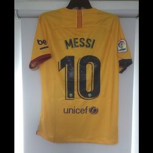 Messi Barcelona Jersey Remake Size M